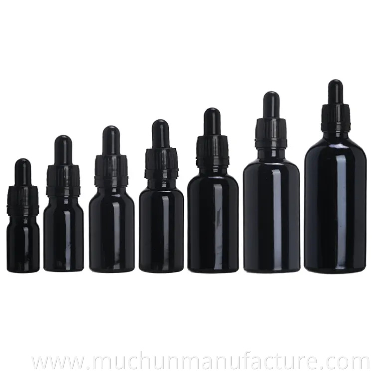 Round Dropper Glass Bottles